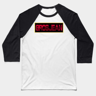 Romain Grosjean Baseball T-Shirt